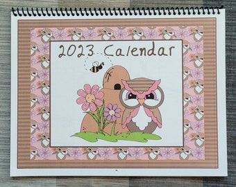 2023 Hoots Calendar - Personalized