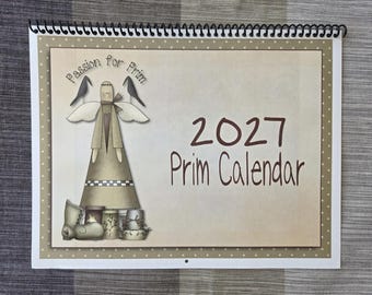 Kalender 2027 Passie voor Prim - Gepersonaliseerd