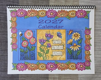 2027 Calendar - We Rise by Lifting Others - Personalized