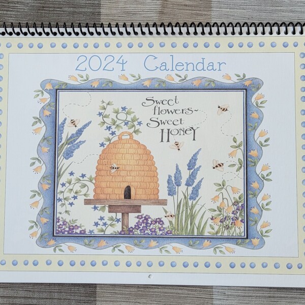 2024 Calendar  Debbie Mumm Sweet Flowers