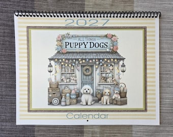 Calendario 2027 ~ Todo sobre cachorros
