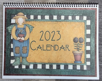 2023 Calendar Debbie Mumm Garden