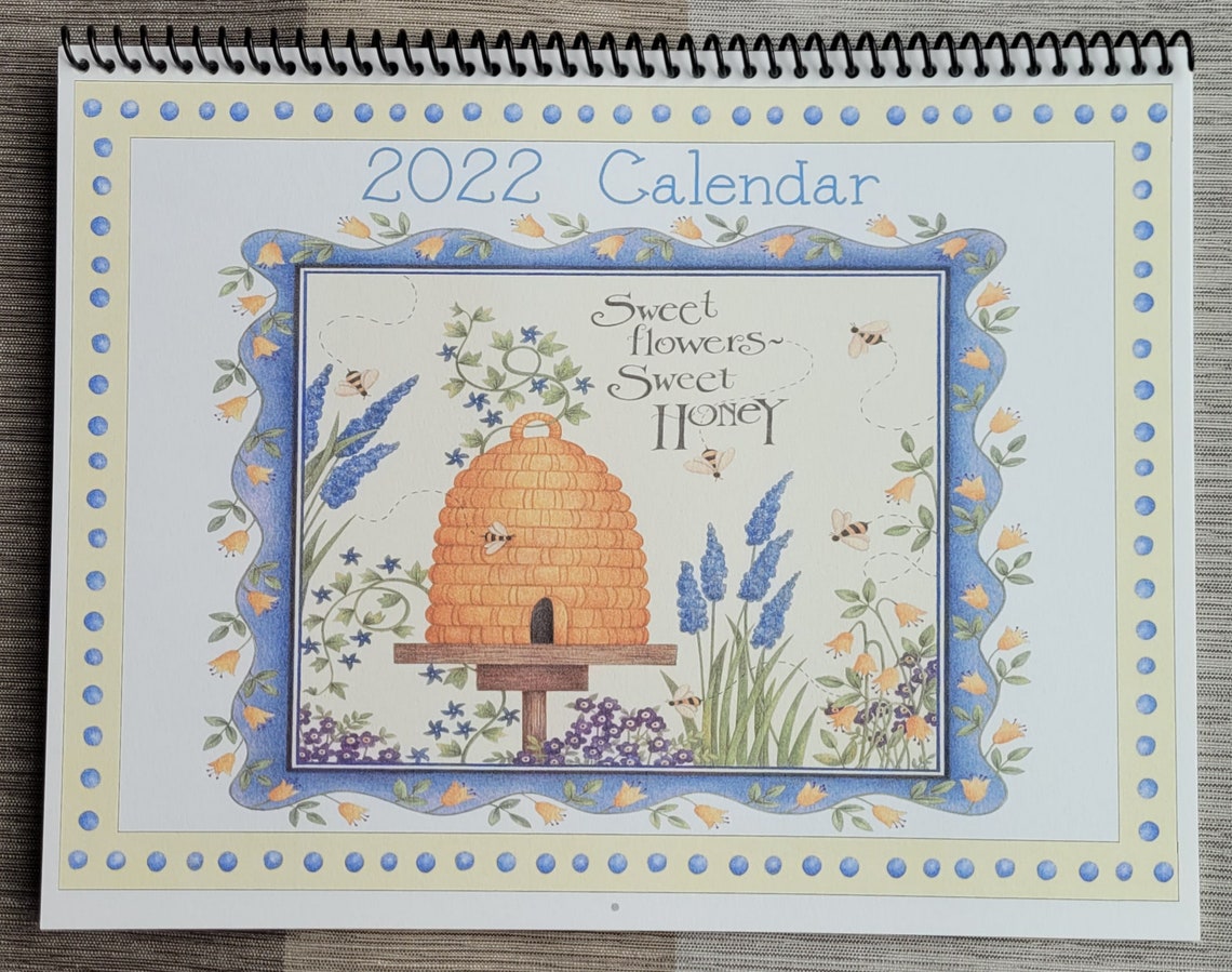 2023 Calendar Debbie Mumm Sweet Flowers Etsy UK