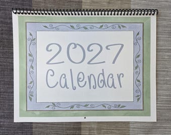 Kalender 2027 Landtijd - Gepersonaliseerd