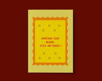 Funny Birthday Card for Best Friend, Funny Birthday Card for Siblings, Cute Birthday Card,Birthday Card for Sister,Birthday Card for Brother