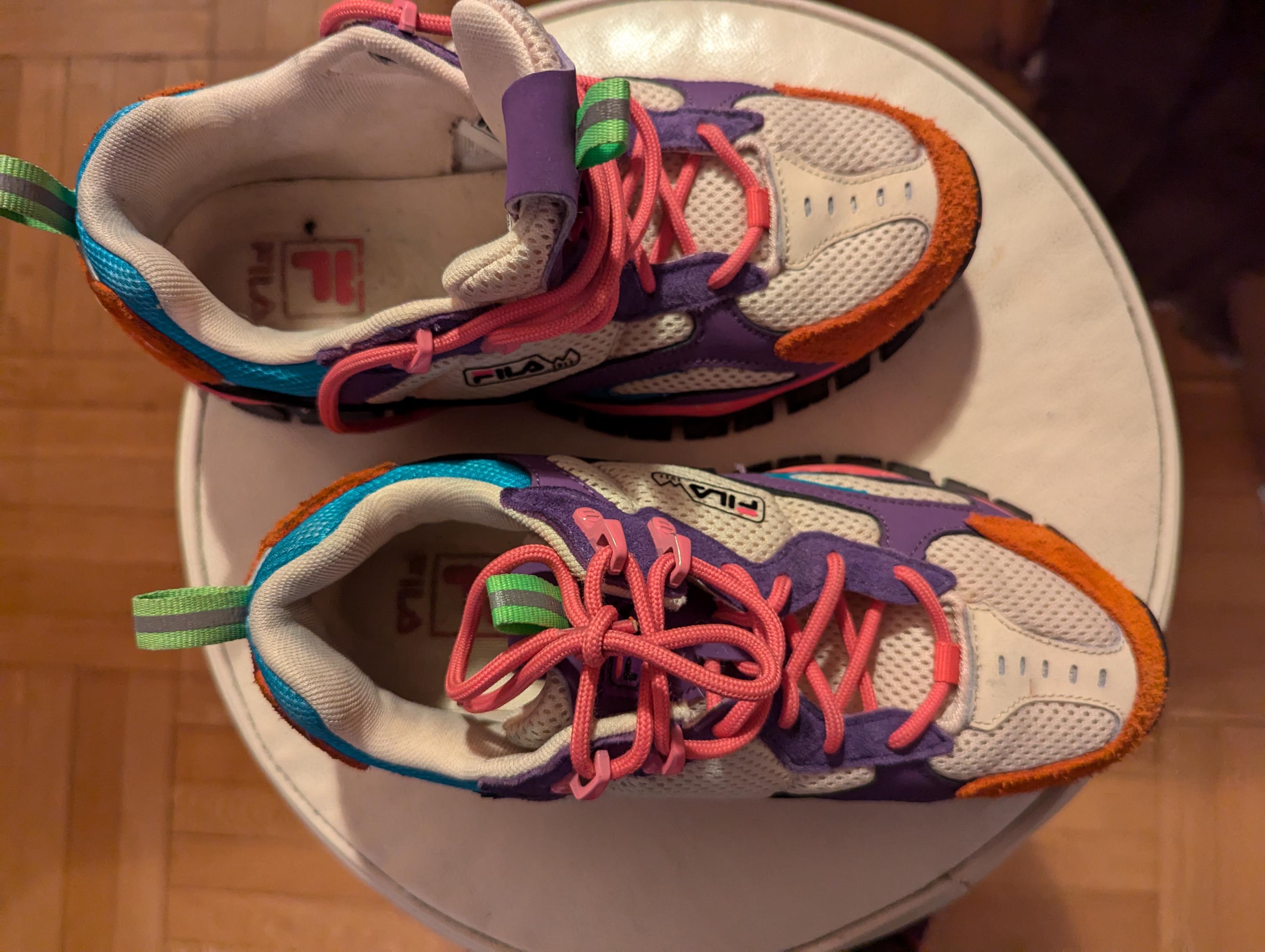 Retro Style Fila Multicolor Sports Shoes - Etsy display picture 1