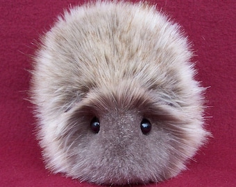 Cocoa Brown Toy Guinea Pig Handmade Plush Stuffie