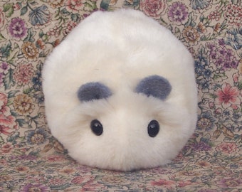 Ivory colored Toy Hamster Handmade Plushie