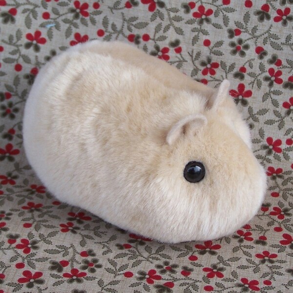 Little Tan Hamster Handmade Toy Plushie