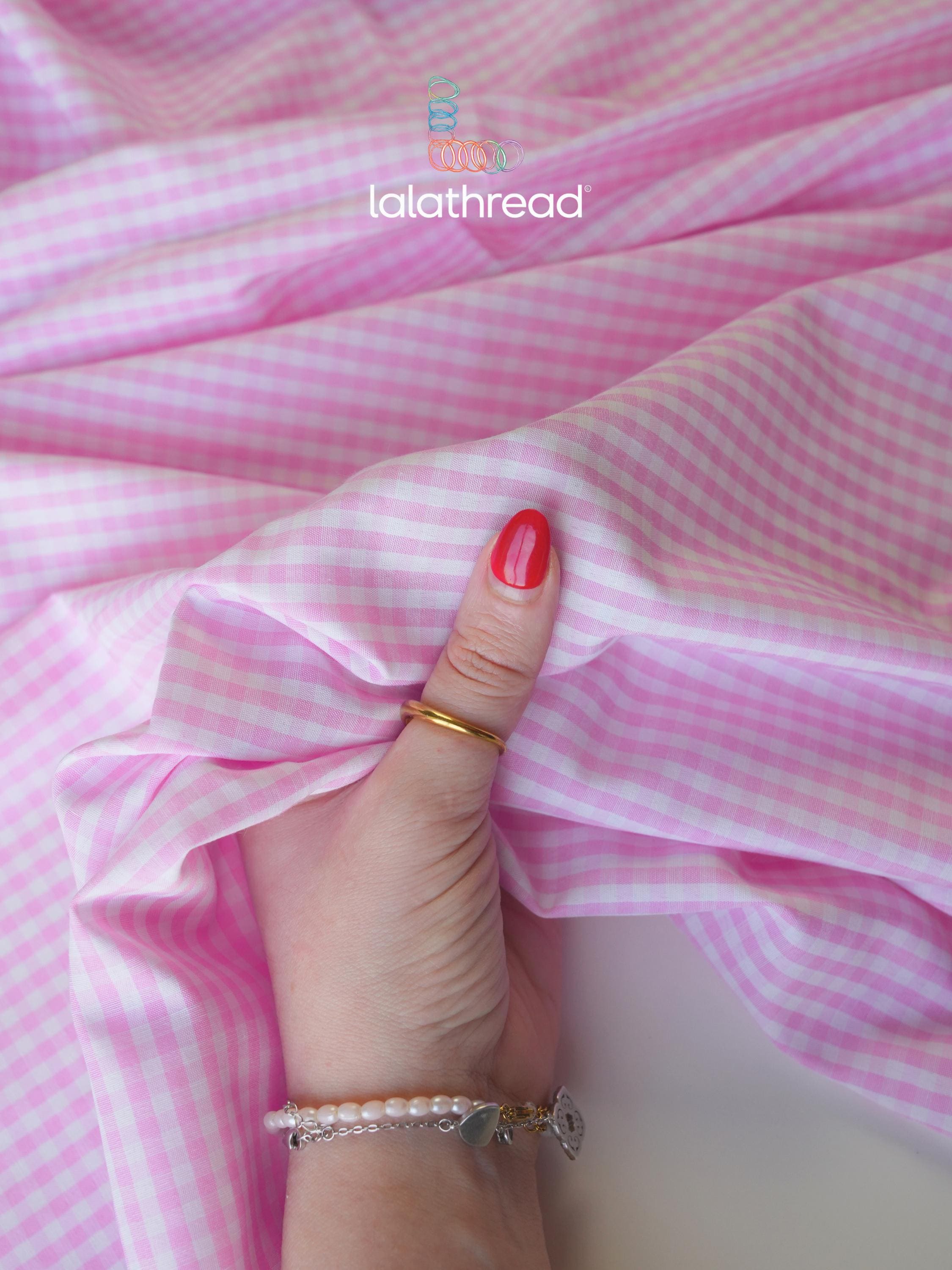 Pink Checkered Dress - Etsy