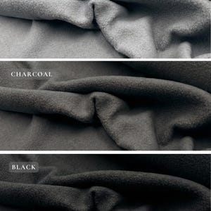 Tissu polaire doux anti-boulochage par mètre | Tissu polaire pelucheux doux de 60 po. de large pour couvertures, pyjamas, travaux manuels, tissu pelucheux sans couture image 3