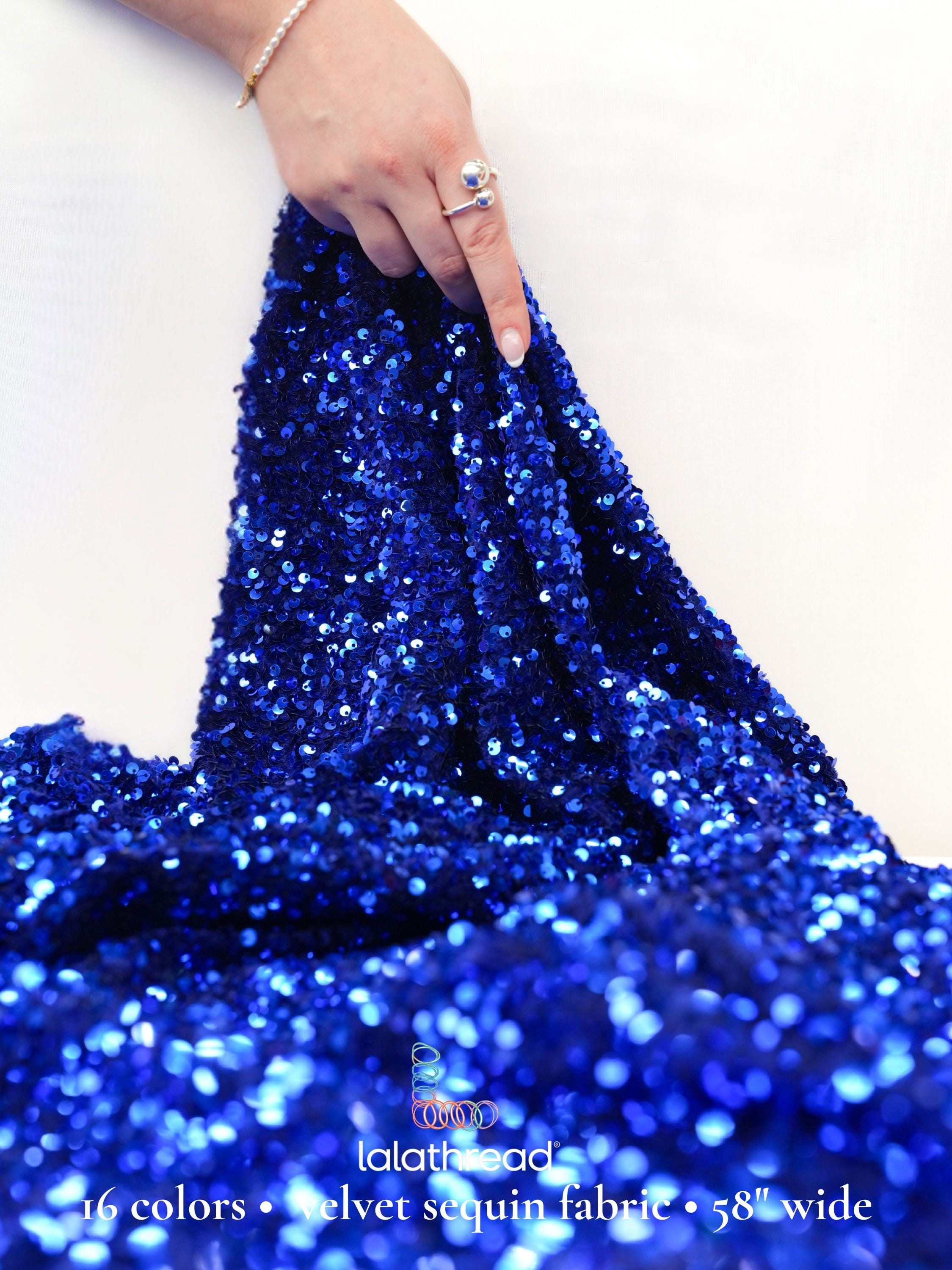 strapless open back dress Electric Blue Stretch Satin Long Dress With Wrap-Over Slit And Lace-Up main image 0