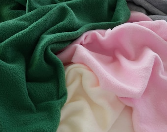 Blanket Fleece Fabric by the Yard | Soft Anti-Pill Polar Fleece for No-Sew Blankets Throws and Pillow Covers, Plush Fabric for Home Decor