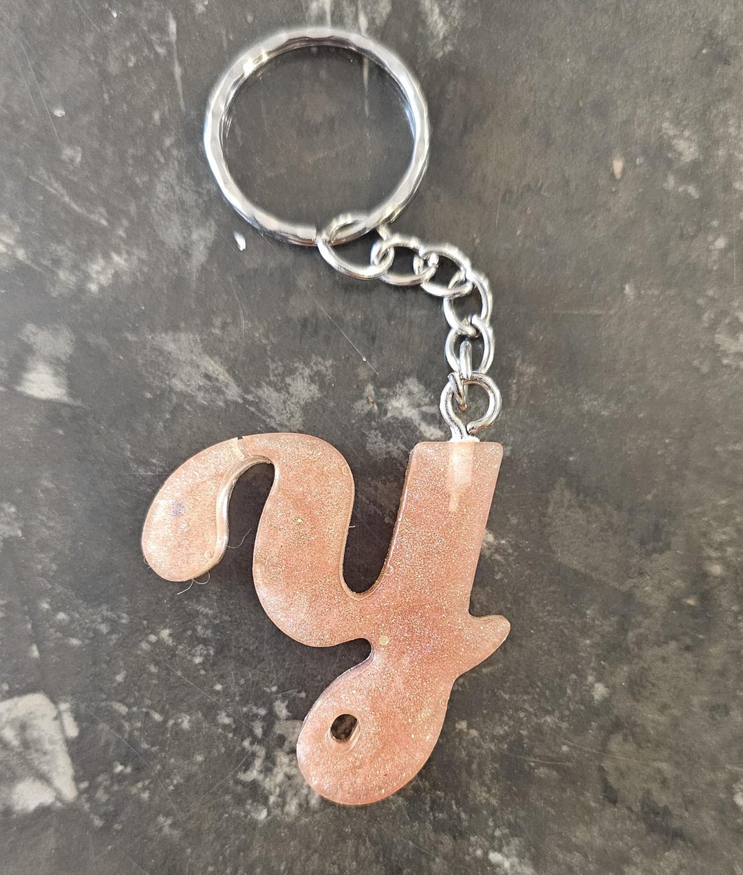 Keychain Cursive Cursive 'Y' Keychains - Etsy