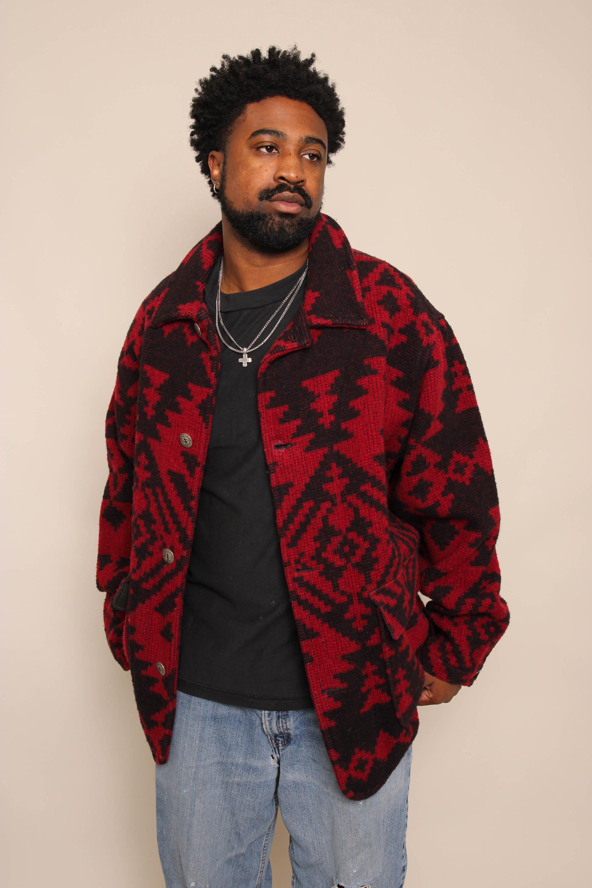 USA製 70's Vintage Woolrich Blanket JKT Woolrich 70s USA Vintage Blanket Coat USA製 70's Vintage Woolrich