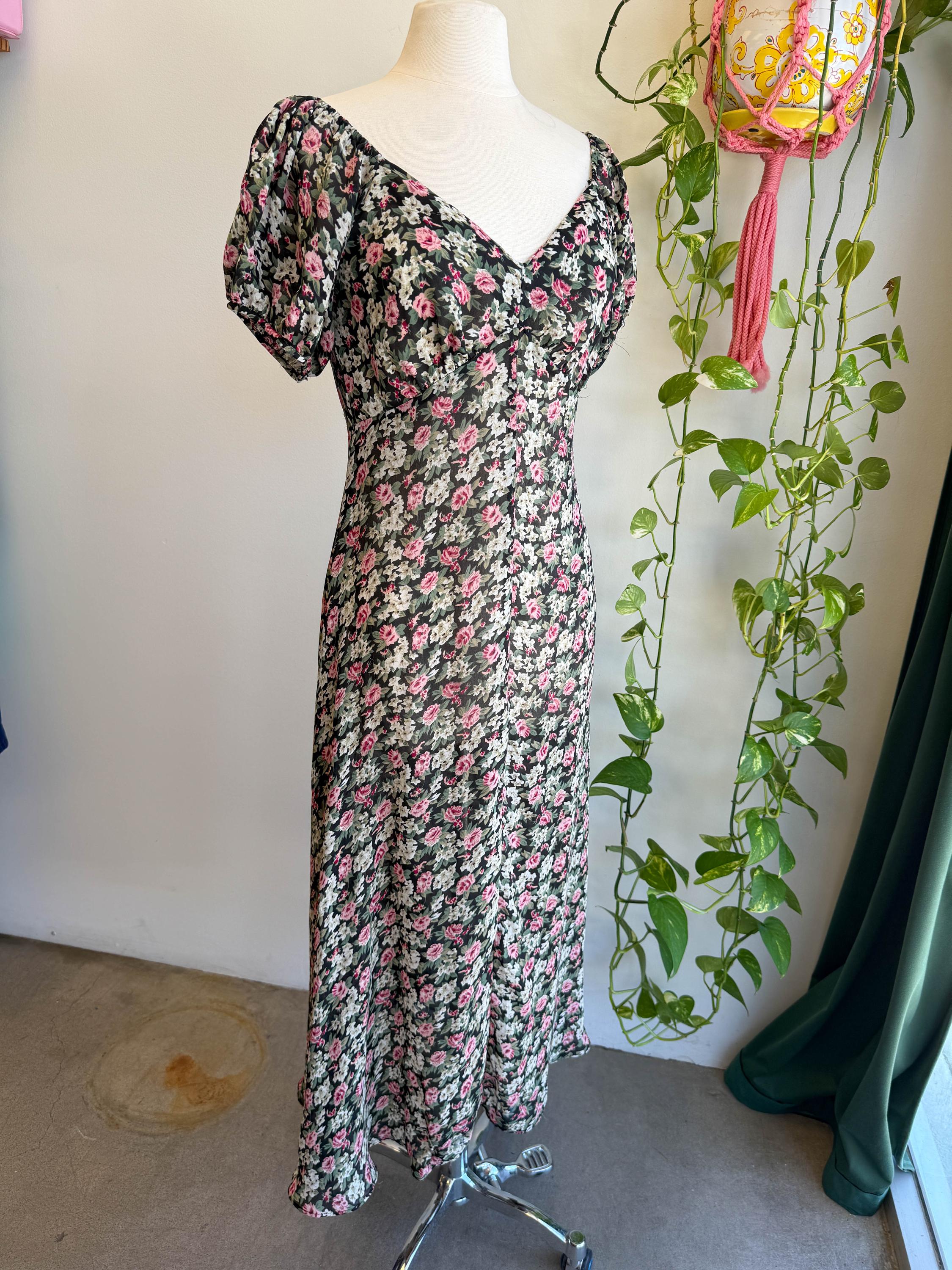 90s Peasant Dress