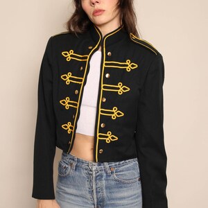 00s abercro padded n-3b militarycoat y2k Black Military