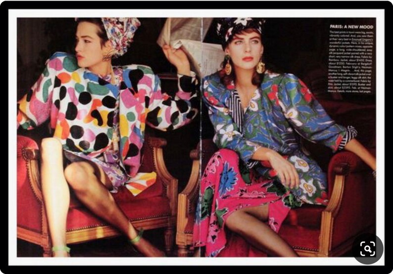 80s EMANUEL UNGARO silk dress XS cocoon draped avant garde puff sleeve pink rainbow galaxy print capriccio party 1980s extra small