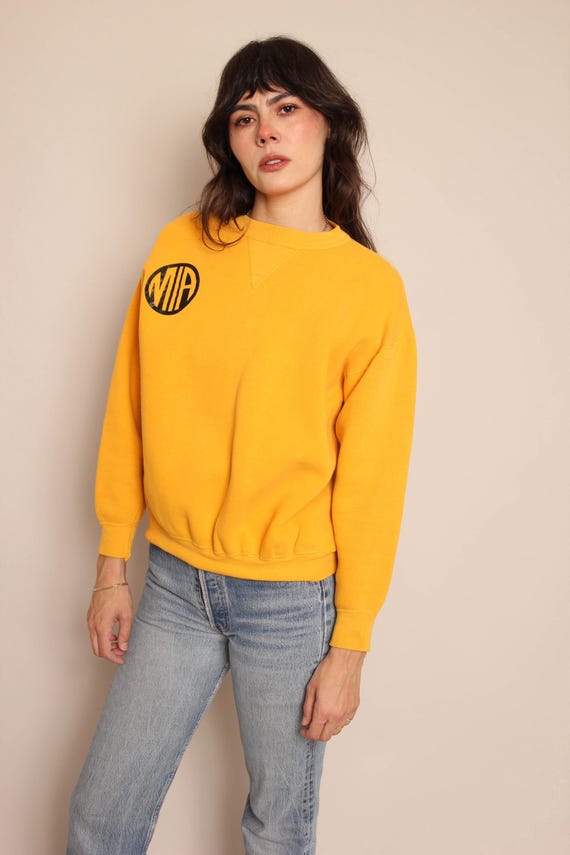 70s Motorcycle Sweatshirt: Vintage Russell Marigo… - image 4