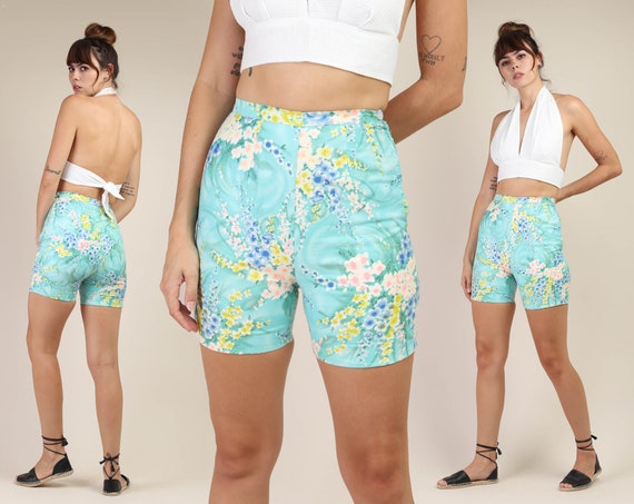 60s high waisted shorts