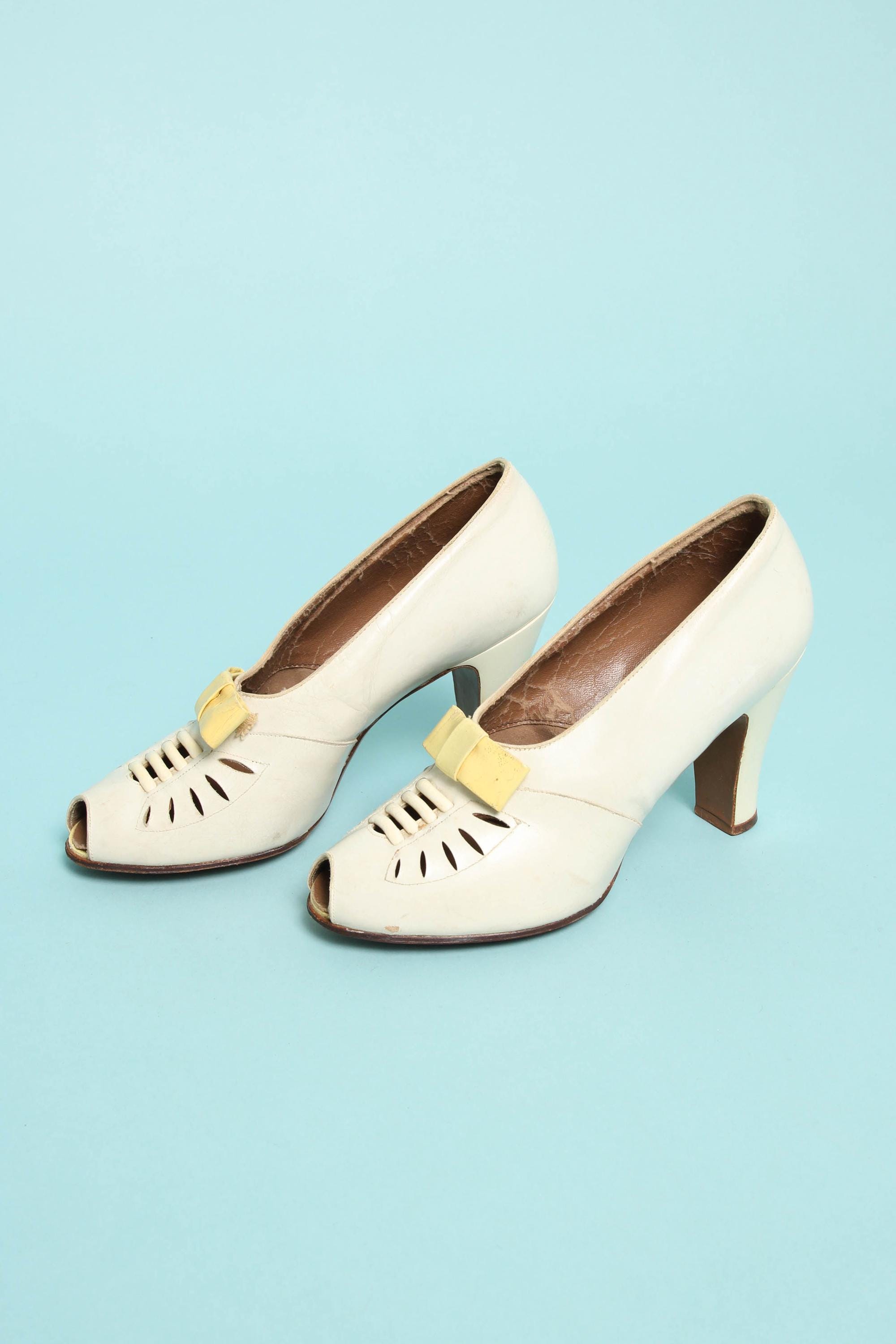Vintage 1940s shoes for women - Etsy 日本