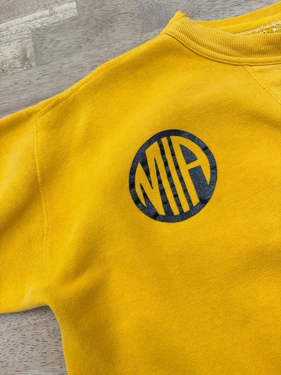 70s Motorcycle Sweatshirt: Vintage Russell Marigo… - image 7