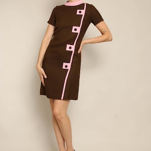 Pink and Brown Dress - Etsy Pink and Brown Dress - Etsy