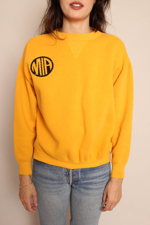 70s Motorcycle Sweatshirt: Vintage Russell Marigo… - image 3