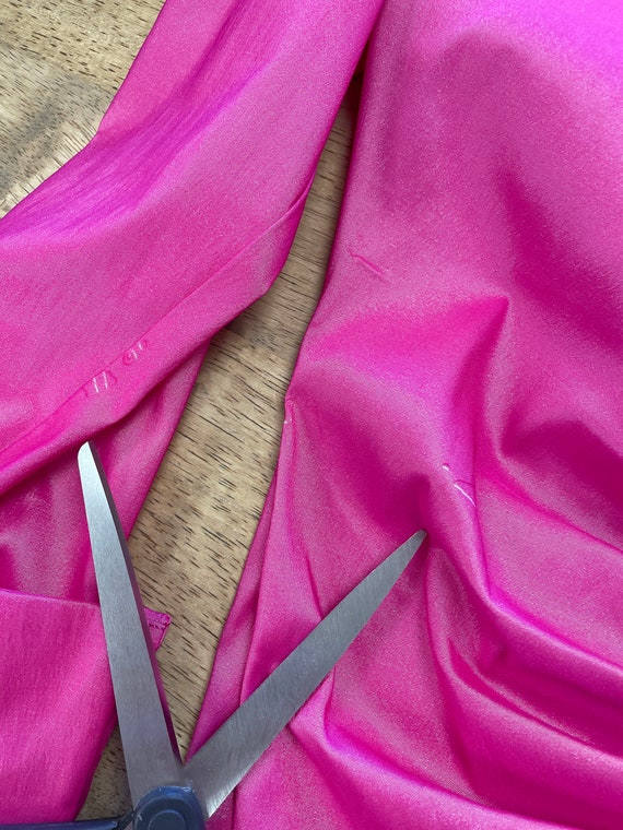 90s TADASHI SHIMMERING pink shirt S / Tadashi pin… - image 7