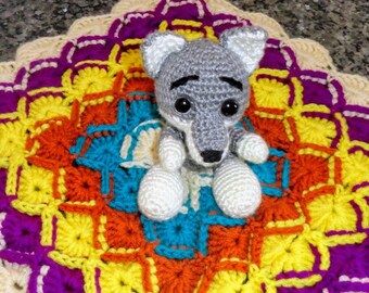 Lovey,  amigurumi, plushie, soft, Bavarian square,