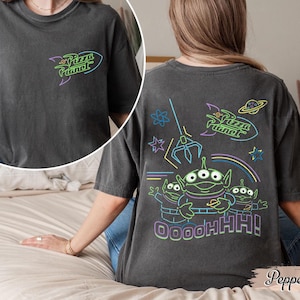 Comfort Colors Pizza Planet Toy Story Shirt, Disney Aliens T-shirt, Pizza Planet Tee, Toy Story Family Shirt, Funny Disney Pizza T-shirt
