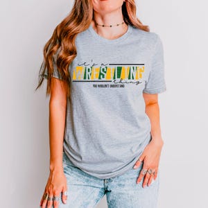 It&#39;s a Wrestling Thing You Wouldn&#39;t Understand in Dark Green & Yellow Green Colors Design DTF Transfer Print | Custom SVG, Sublimation Print