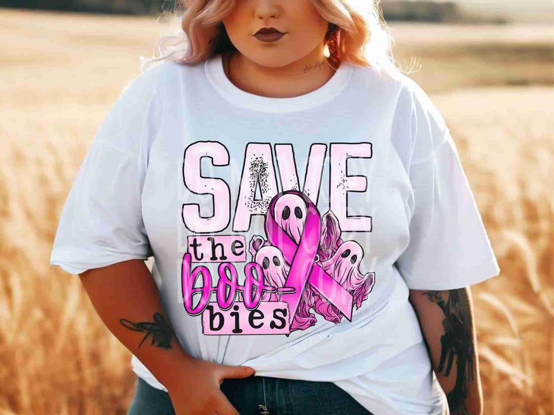 Save the Boo Bies Pink Ghouls Breast Cancer Design - Etsy