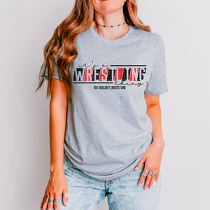 It&#39;s a Wrestling Thing You Wouldn&#39;t Understand in Red & Black Colors Design DTF Transfer Print | Custom SVG, Sublimation Print