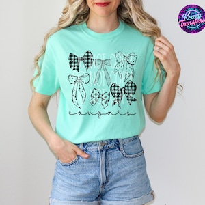 Camiseta con lazo de mascota de los Cougars: una prenda elegante y divertida para el orgullo escolar, los días de partido y el día a día.