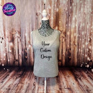 Custom Tank Top, Personalized Gift, Cute Custom Women&#39;s Tank Top, Mothers Day Gift, Custom Bachelorette, Custom Name Tank, Personal Design