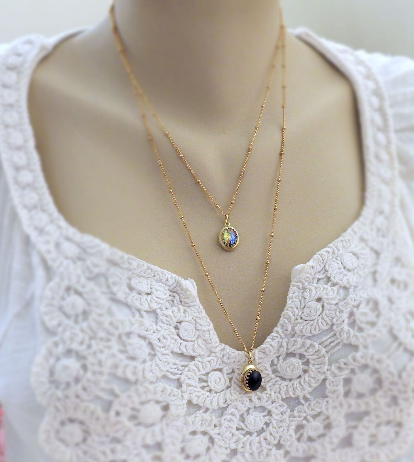 Collier art deco en argent et onyx I Bijoux Cocktails Paris 6ème Collier art deco en argent et onyx I Bijoux Cocktails Paris 6ème
