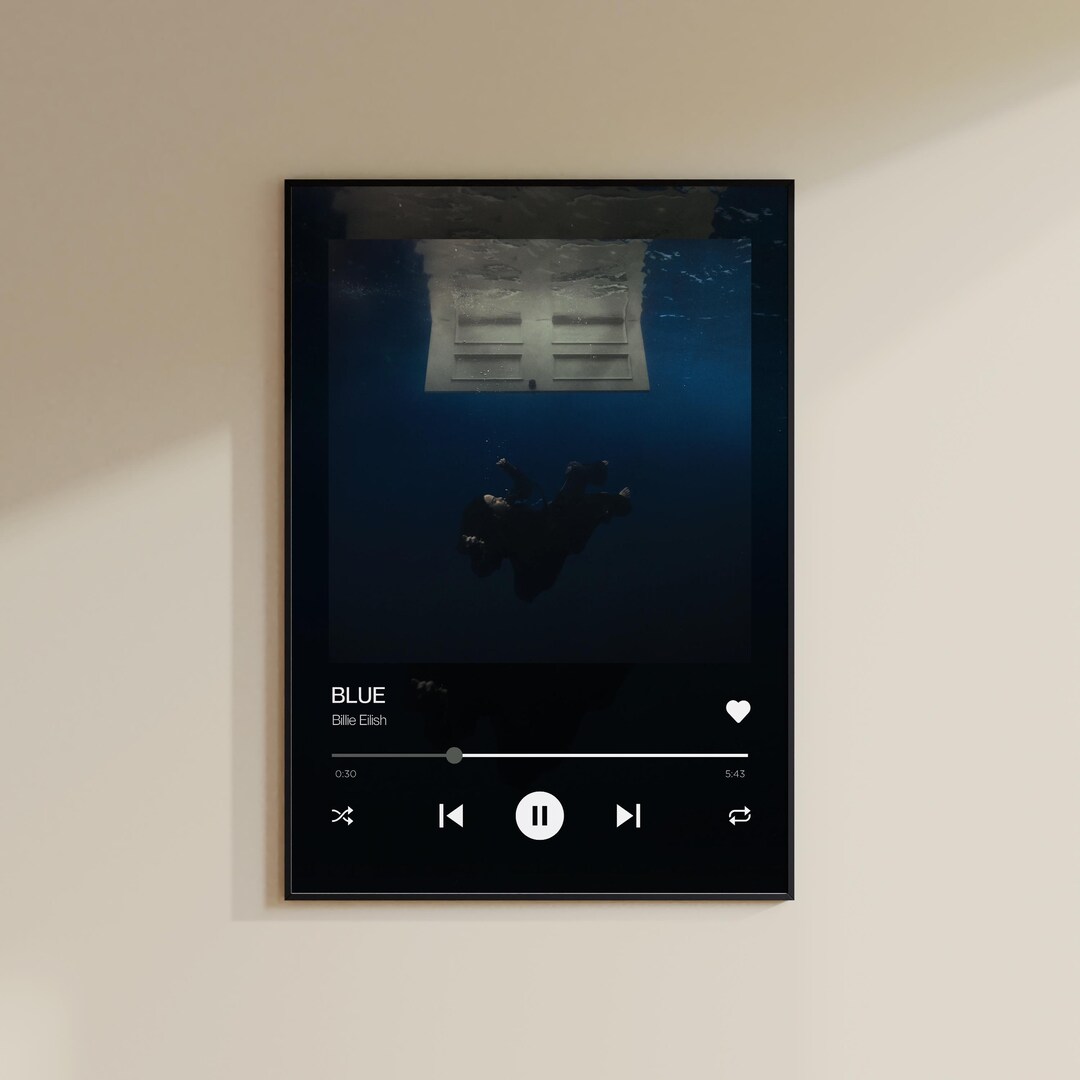 Album Cover Poster, Tracklist Poster, Custom Music Poster, Custom Song ...