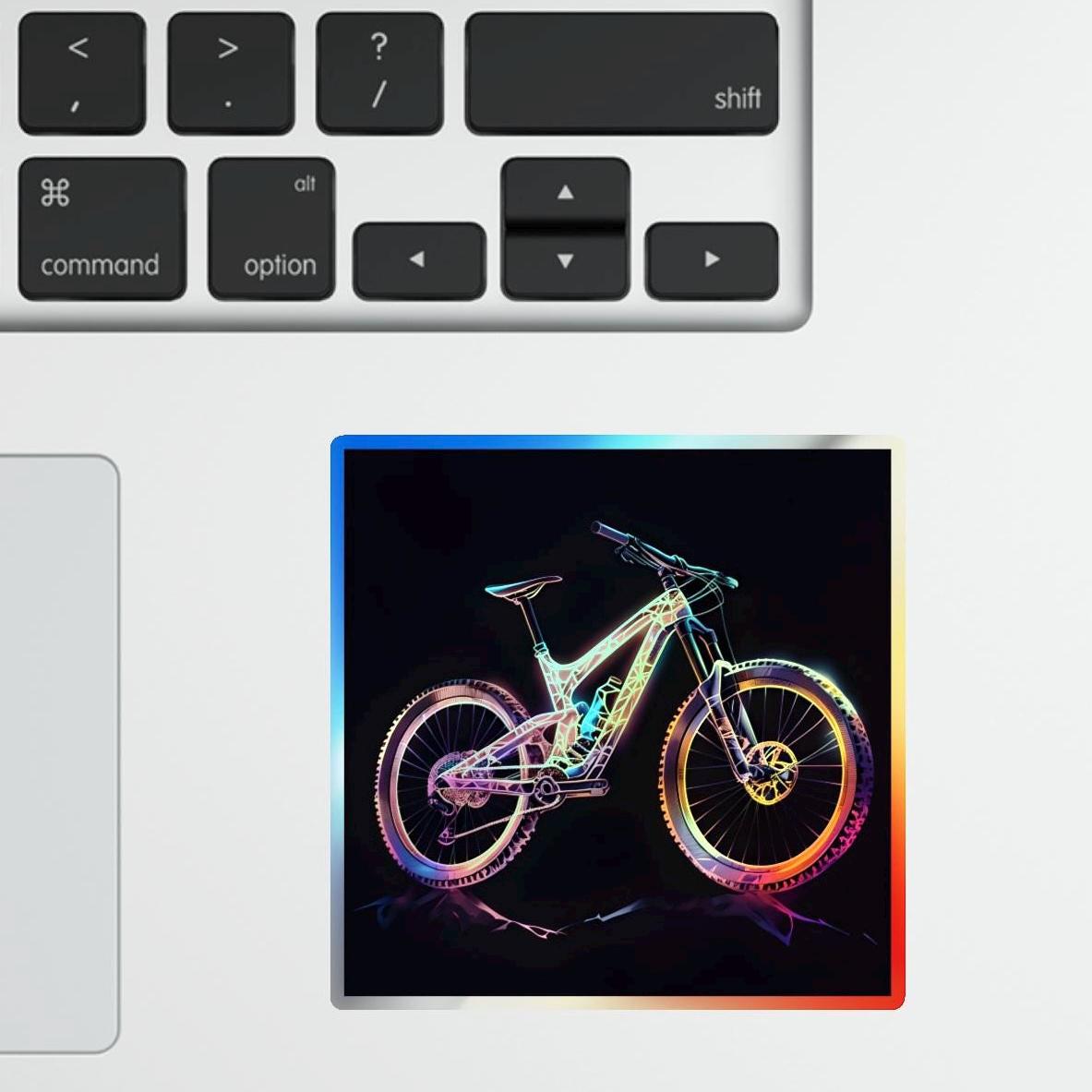 Hologram Sponsor Sticker Set For Bike EBike BMX EMTB Helmet - 26 Vinyl Decals