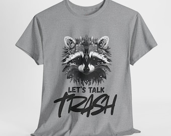 Funny Raccoon T-Shirt: Eco Humor Graphic Tee, Nature Lover Gift