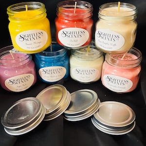 Mason Jar Soy Candles