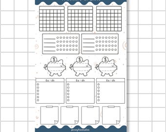 Habit Trackers & To-Do Lists - Stickers for Bullet Journaling, Planning