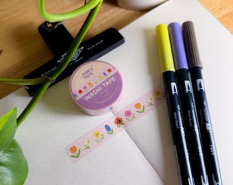 Flowers of the Island -  Stationary for Journals and Scrapbooking