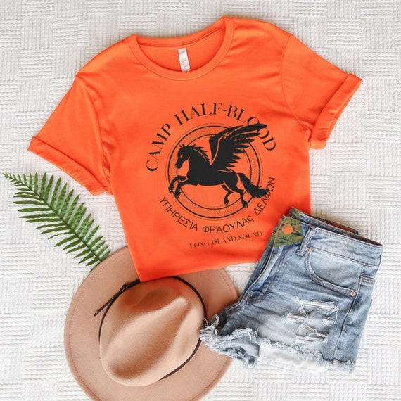 Camp Halfblood Shirt Percy Jackson Camp Halfblood Shirt Etsy