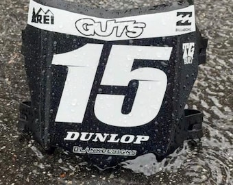 Custom motocutz plate decals