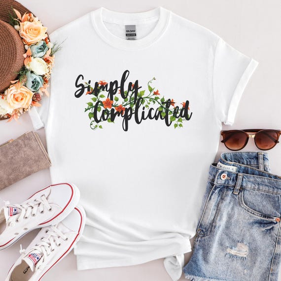 simply complicated Tシャツ