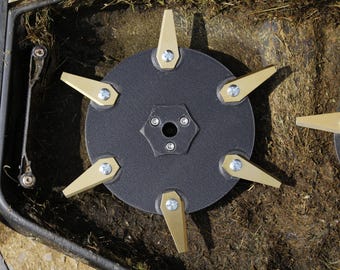 Carbon Fiber Mammotion Luba 6 Blade Disks (discs) NO STUCK BLADES