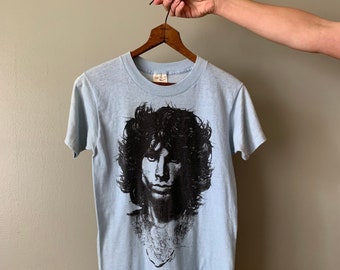 DOORS ジムモリソン 80s ビンテージ Tシャツ ドアーズ 80s ジムモリソン ドアーズ USA製 ヴィンテージTシャツ ロックT