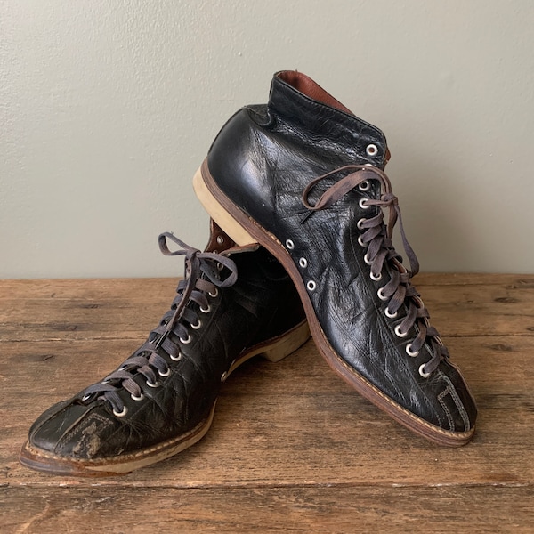 Vintage Bowling Shoe Etsy