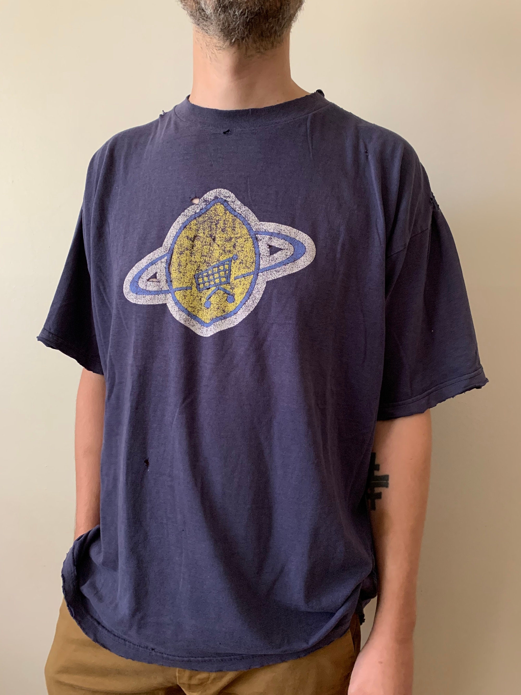 1997年 スラッシュド U2 ポップマート ツアーTシャツ / ヴィンテージ 